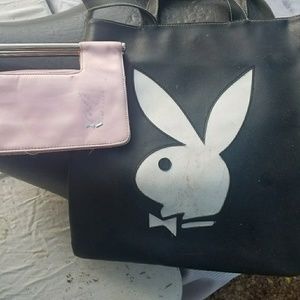Playboy tote n clutch